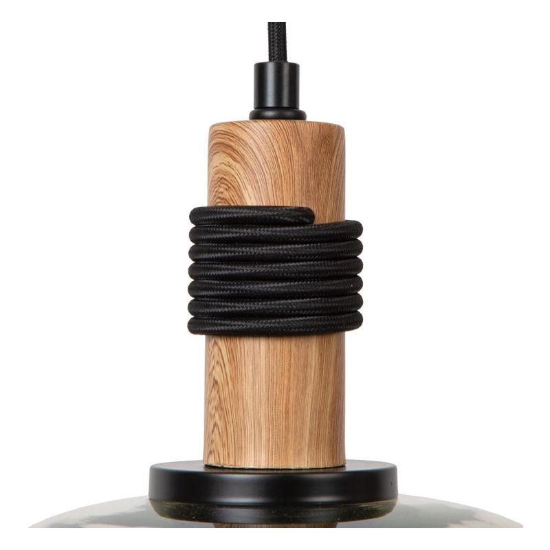 Lucide ILONA - Závesné svietidlo - Ø 22 cm - 1xE27 - Jantárová